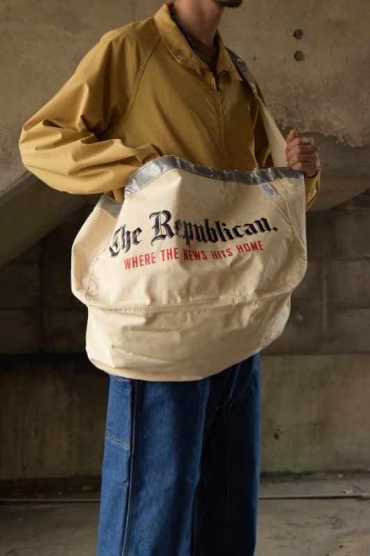 ご予約商品 Newspaper bag 40s〜 Deadstock | lesclefsdubienetre.com