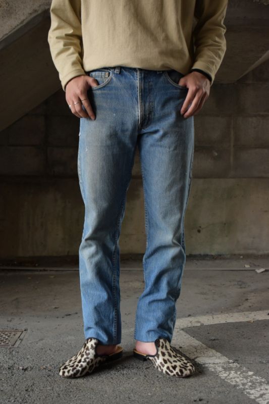 vintage made in USA levis505 denim