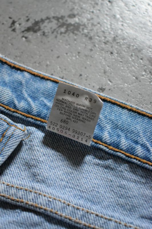 90's Levi's 505 denim pants -MADE IN USA-