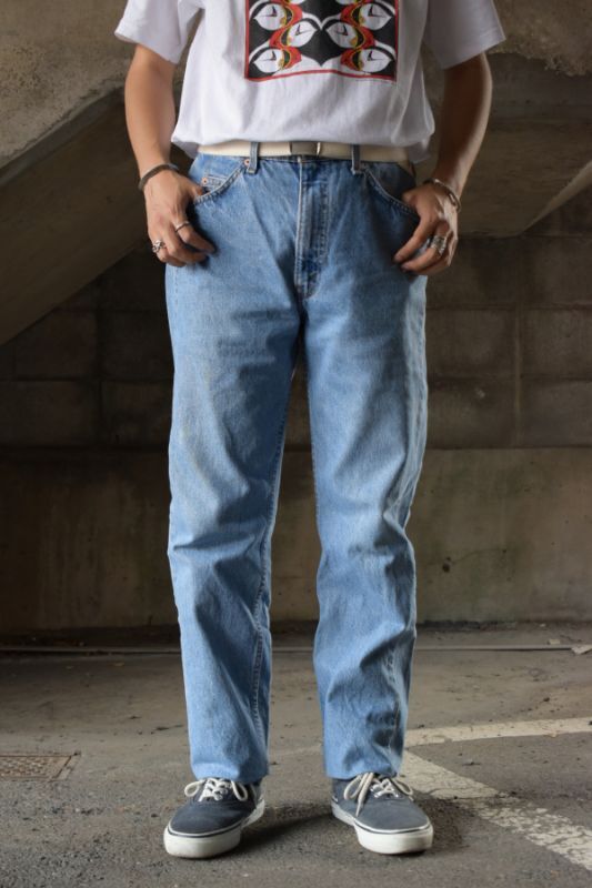 90's Levi's 505 denim pants -MADE IN USA-