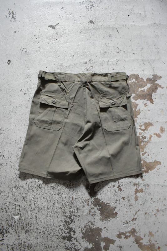 DEADSTOCK] EARL'S APPAREL ripstop shorts -made in USA- [OLIVE]