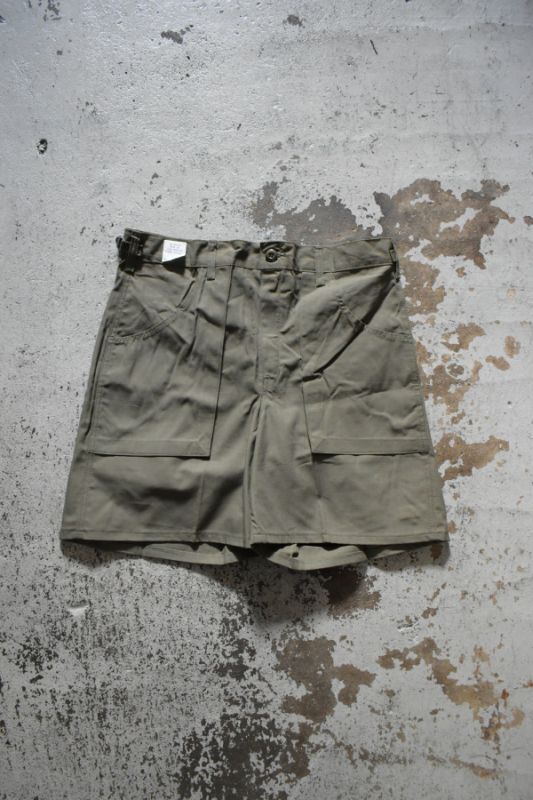 DEADSTOCK] EARL'S APPAREL ripstop shorts -made in USA- [OLIVE]