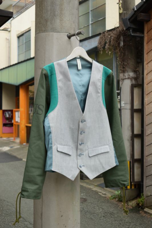 〚TEXTURES〛 gilet jacket